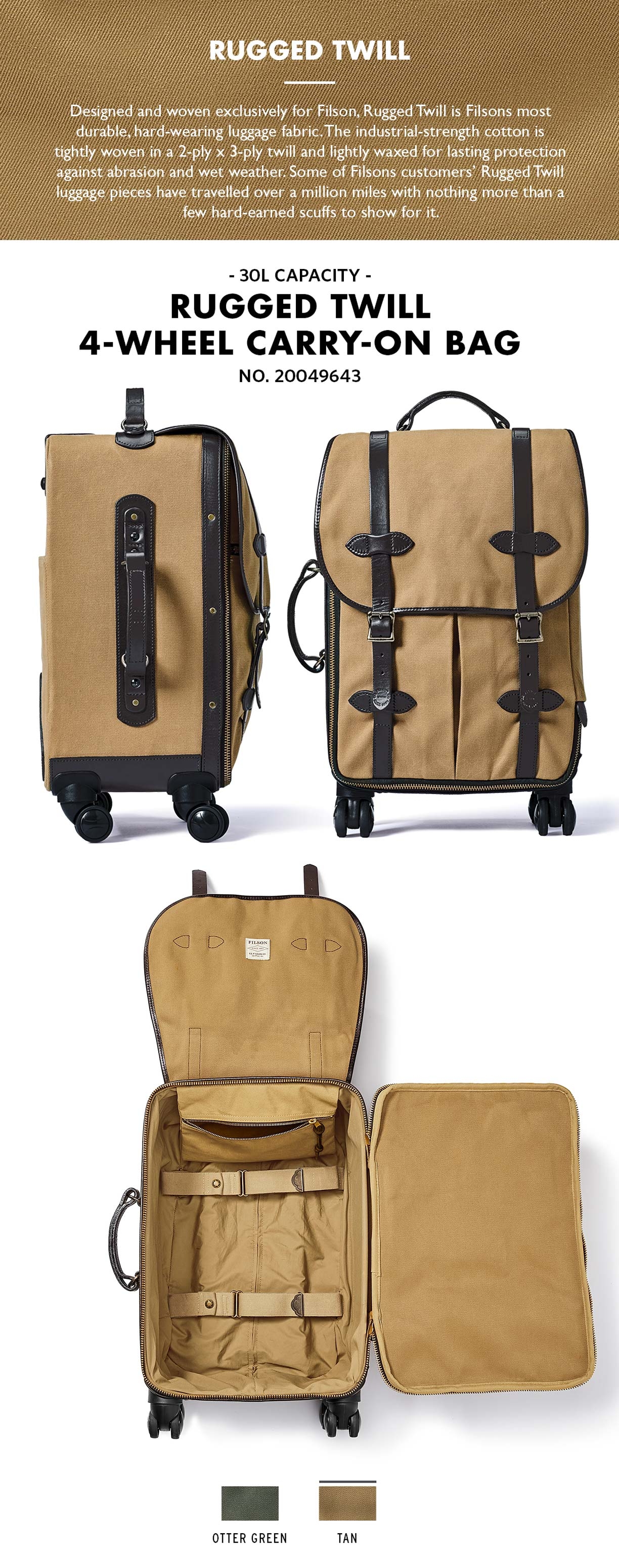 rugged carry on