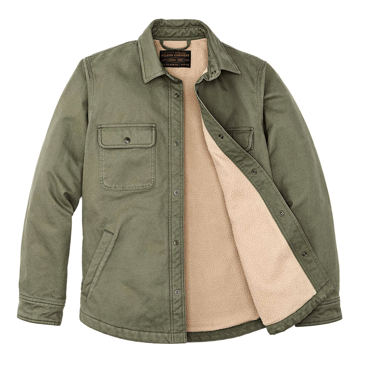 Shirt with fleece lining 2025