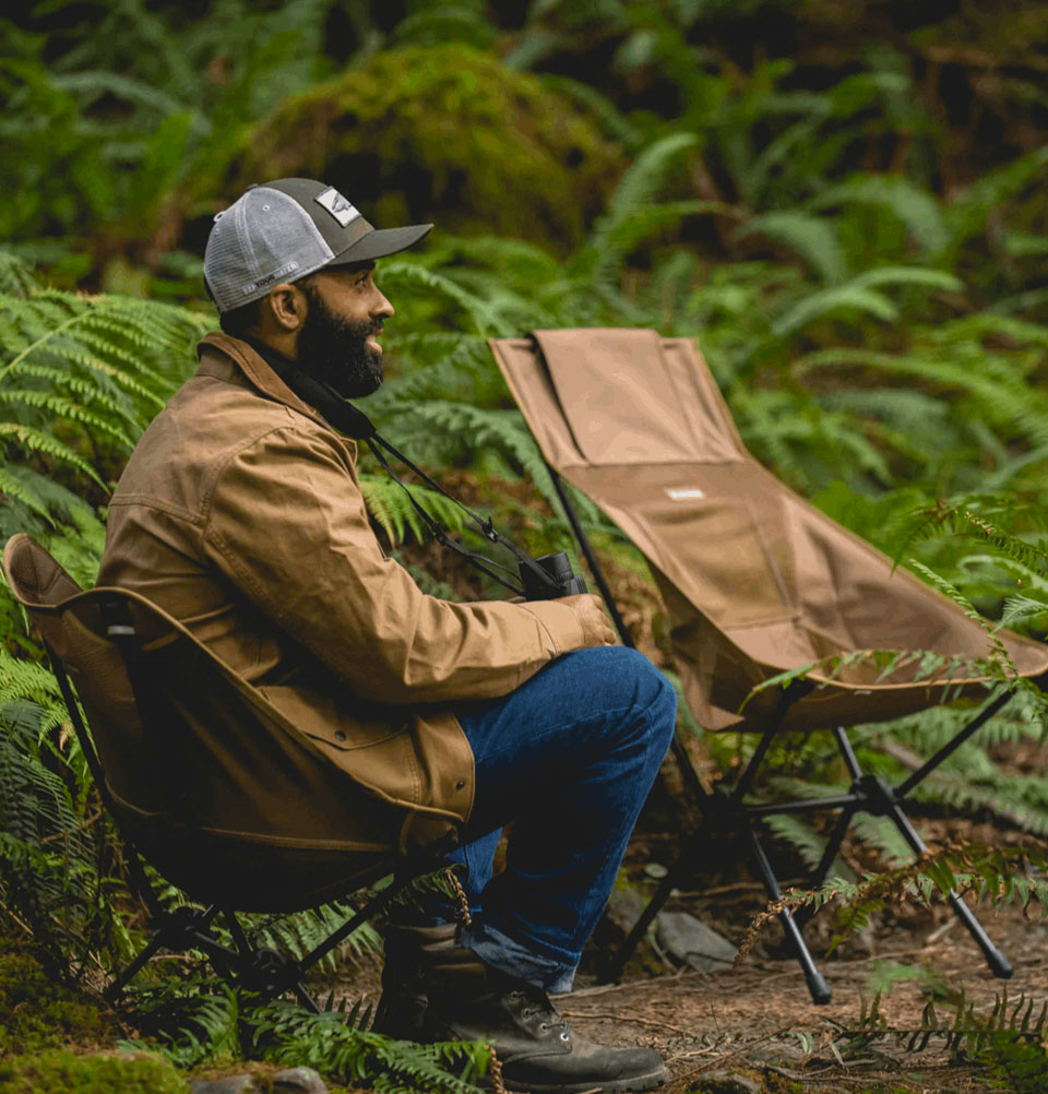 Helinox Tactical Sunset Chair Coyote Tan, used by the Helinox community