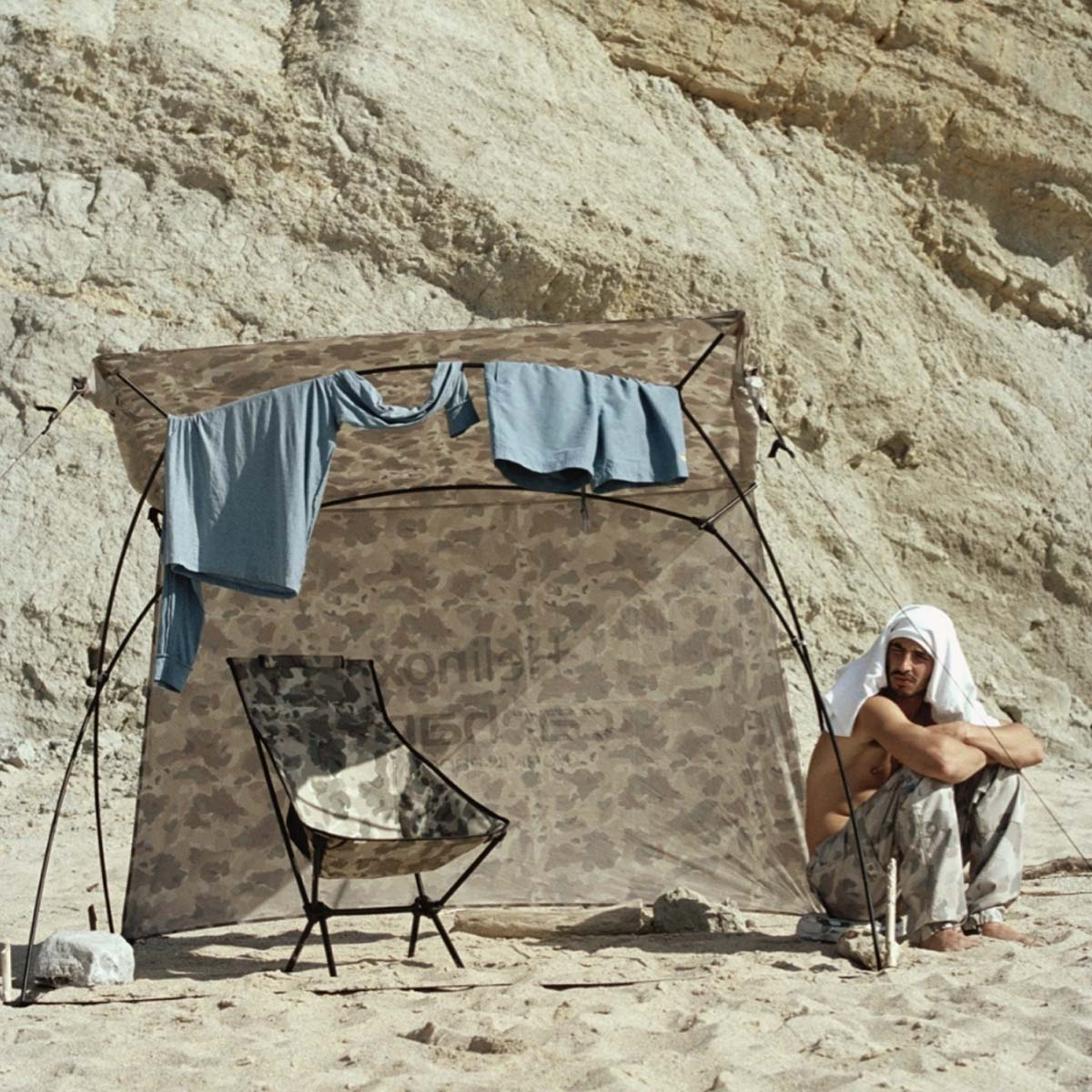 Helinox Tactical Sunset Chair Camo, used by the Helinox community Helinox Tactical Sunset Chair Camo, used by the Helinox community