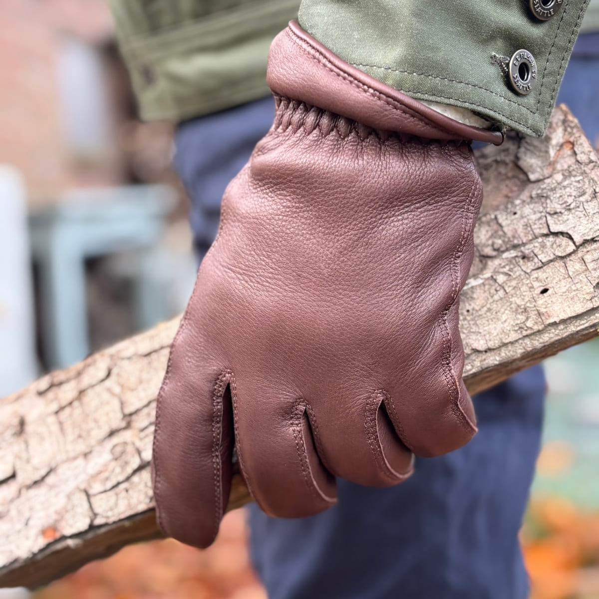 Hestra Burensvik Glove Chocolade, warmte, duurzaamheid en soepelheid