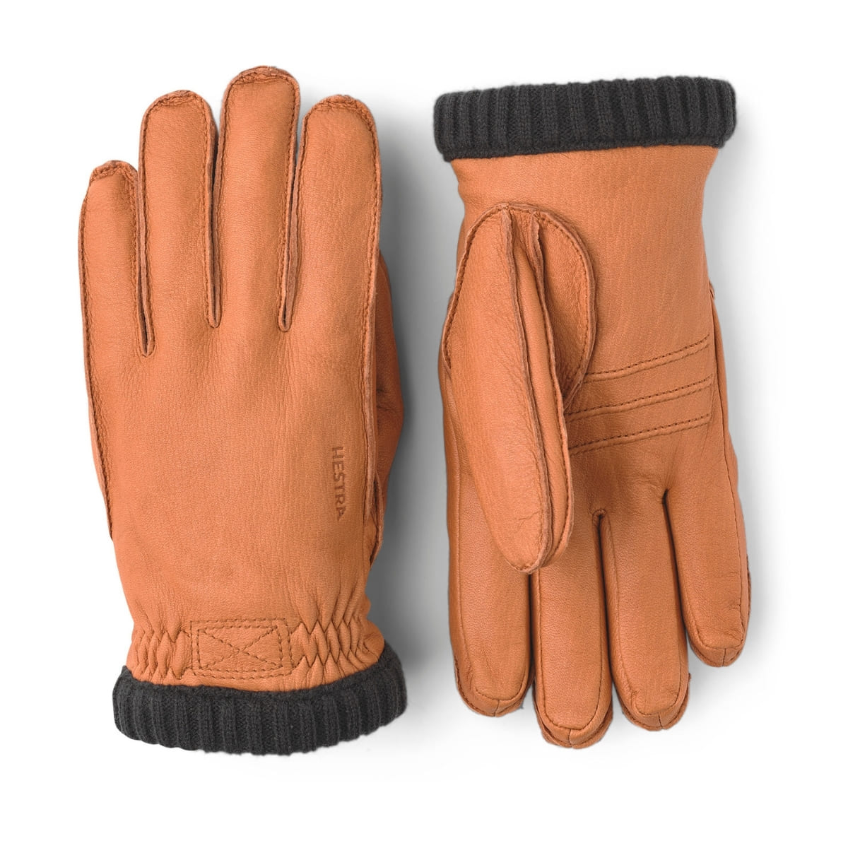 Hestra Deerskin Primaloft Rib Glove Cork, warmth, durability and dexterity