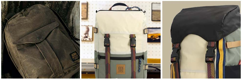 Bij BeauBags vind je een stijlvolle selectie van rugzakken en backpacks van topmerken zoals Filson, Barbour en Topo Designs