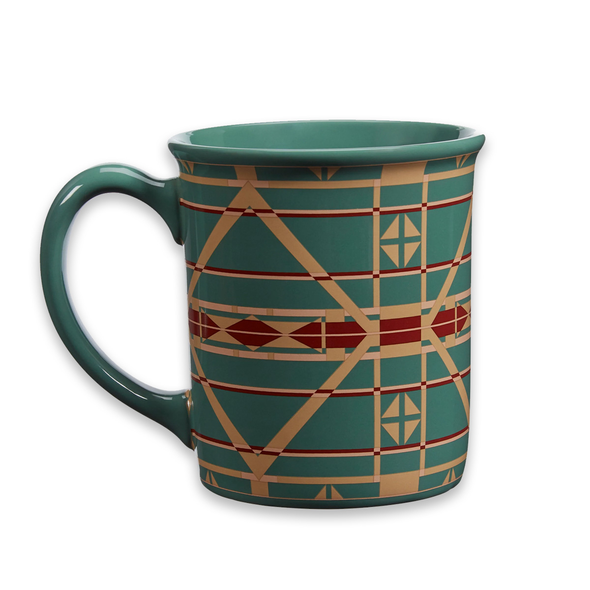 Pendleton 18 Oz Ceramic Mug Cedar Canyon, royale mok, perfect voor je ochtendkoffie of -thee