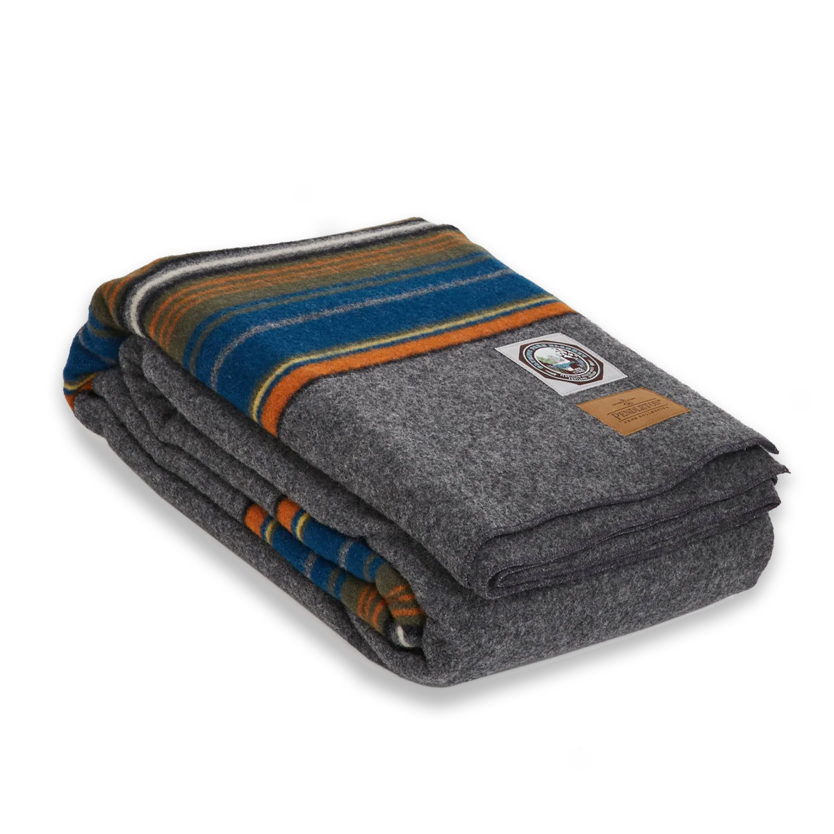 Pendleton National Park Full Blanket Olympic Grey, perfecte deken voor kille nachten