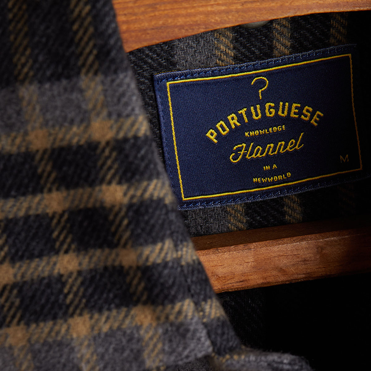 Portuguese Flannel Arquive 72 Shirt, gemaakt van de fijnste exclusieve stoffen