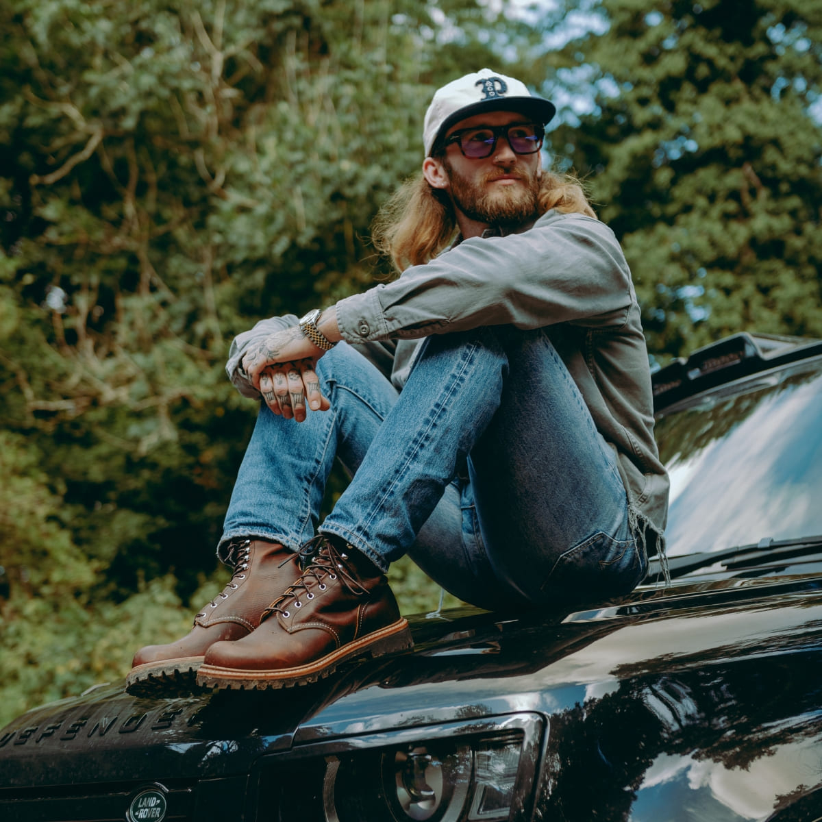 Red Wing 4585 Logger Boot Briar Oil Slick Red Wing 4585 Logger Boot Briar Oil Slick