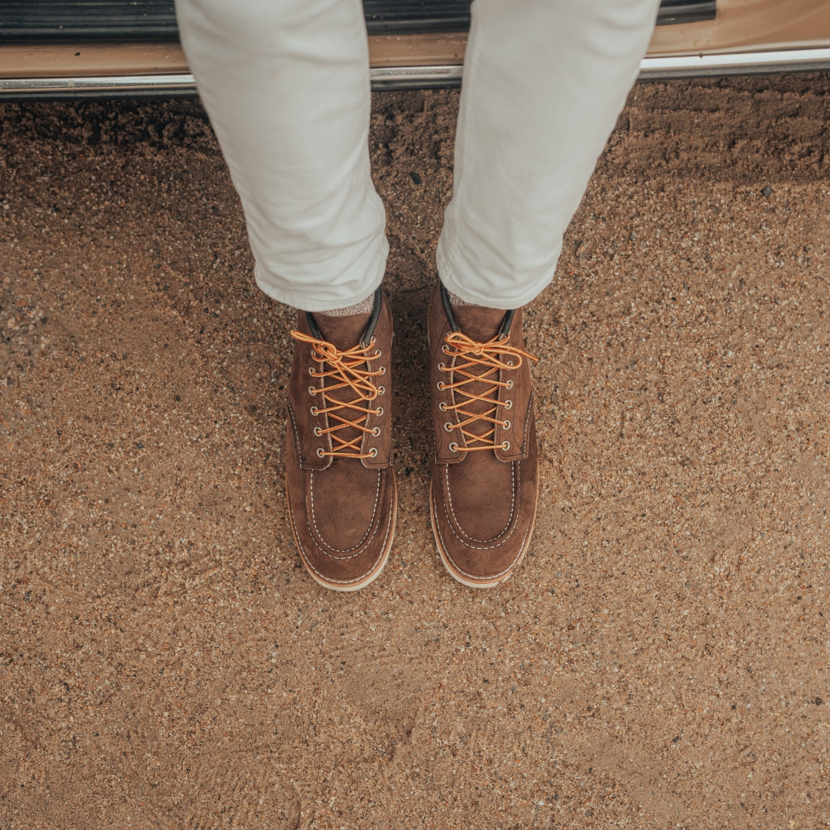Red Wing 8836 Classic Moc Toe Boot Chocolate Muleskinner