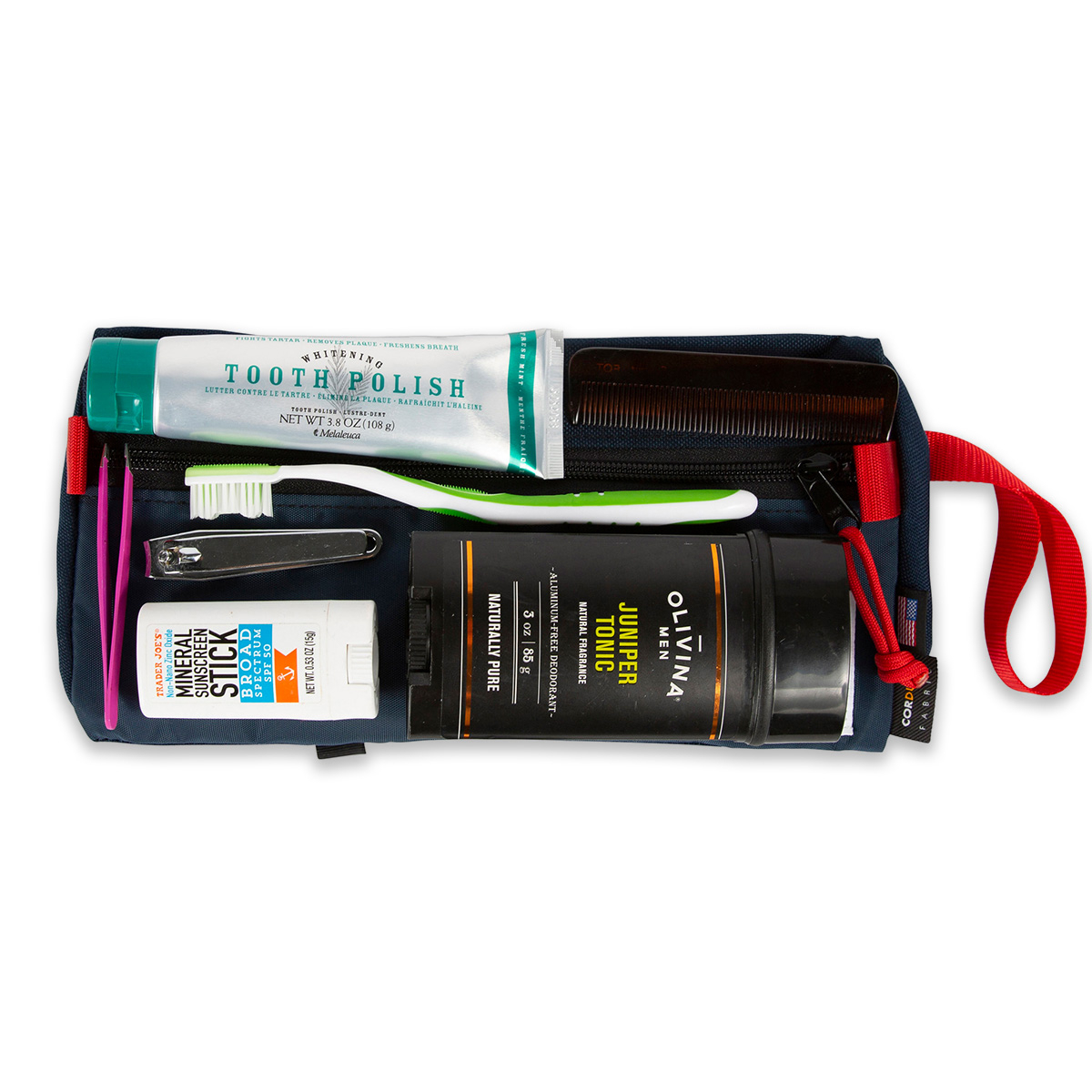 Topo Designs Dopp Kit, waterbestendig, voor compact reizen, ook te gebruiken als accessoire opbergtas