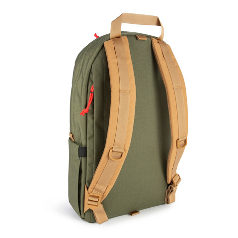 Topo Designs Daypack Classic, achterpaneel met comfortabele gewatteerde schouderbanden