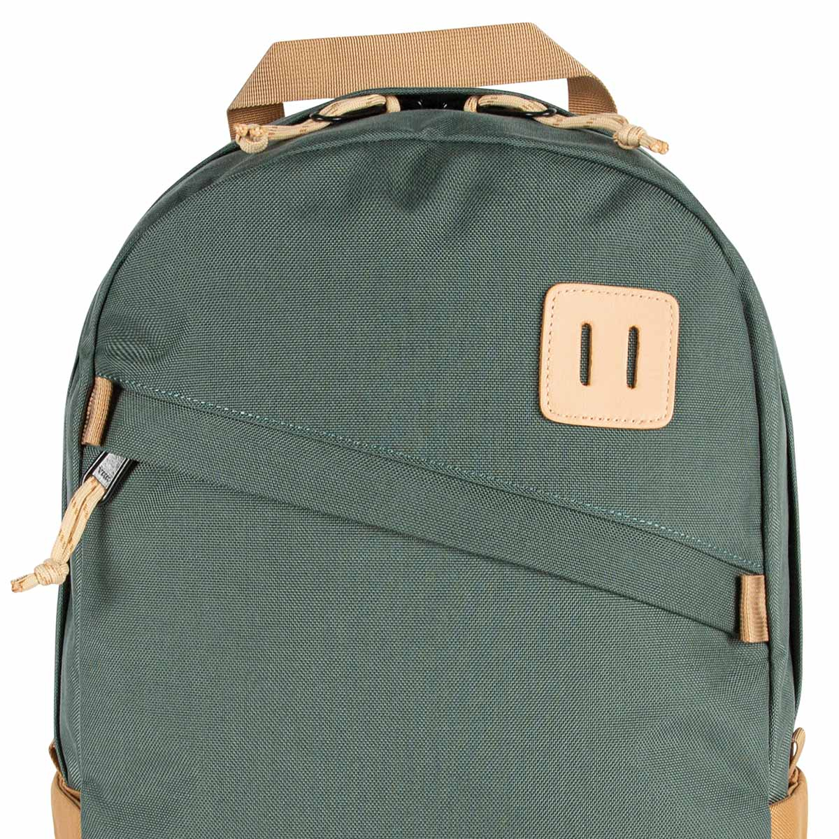 Topo Designs Daypack Classic Forest/Khaki, zeer sterke rugzak met klassieke uitstraling, uitermate geschikt voor dagelijks gebruik