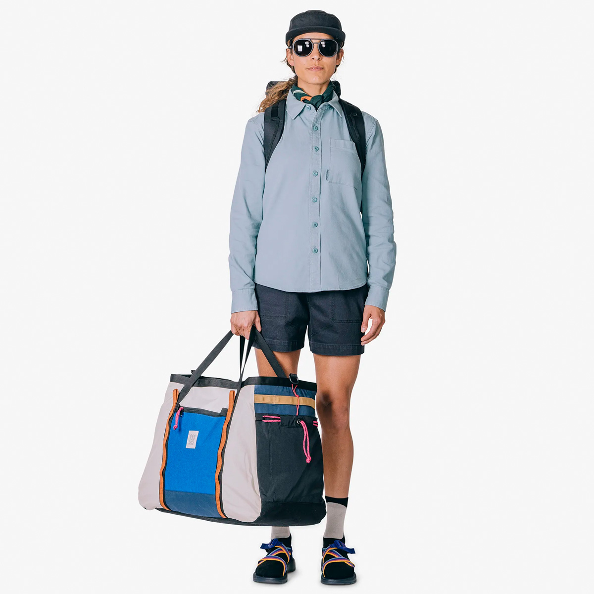 Topo Designs Mountain Gear Bag, Roadtrips, kamperen, dagen op de piste, de Mountain Gear Bag staat altijd aan je zijde.