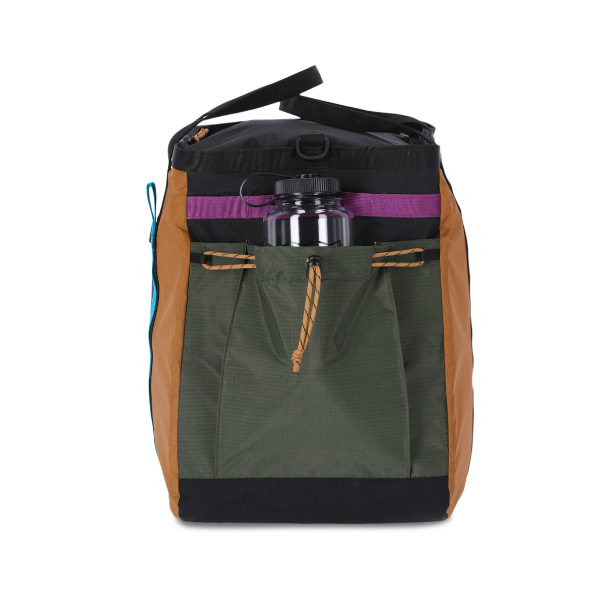 Topo Designs Mountain Gear Bag, uittrekbare zijvakken met treksluiting voor extra opbergruimte