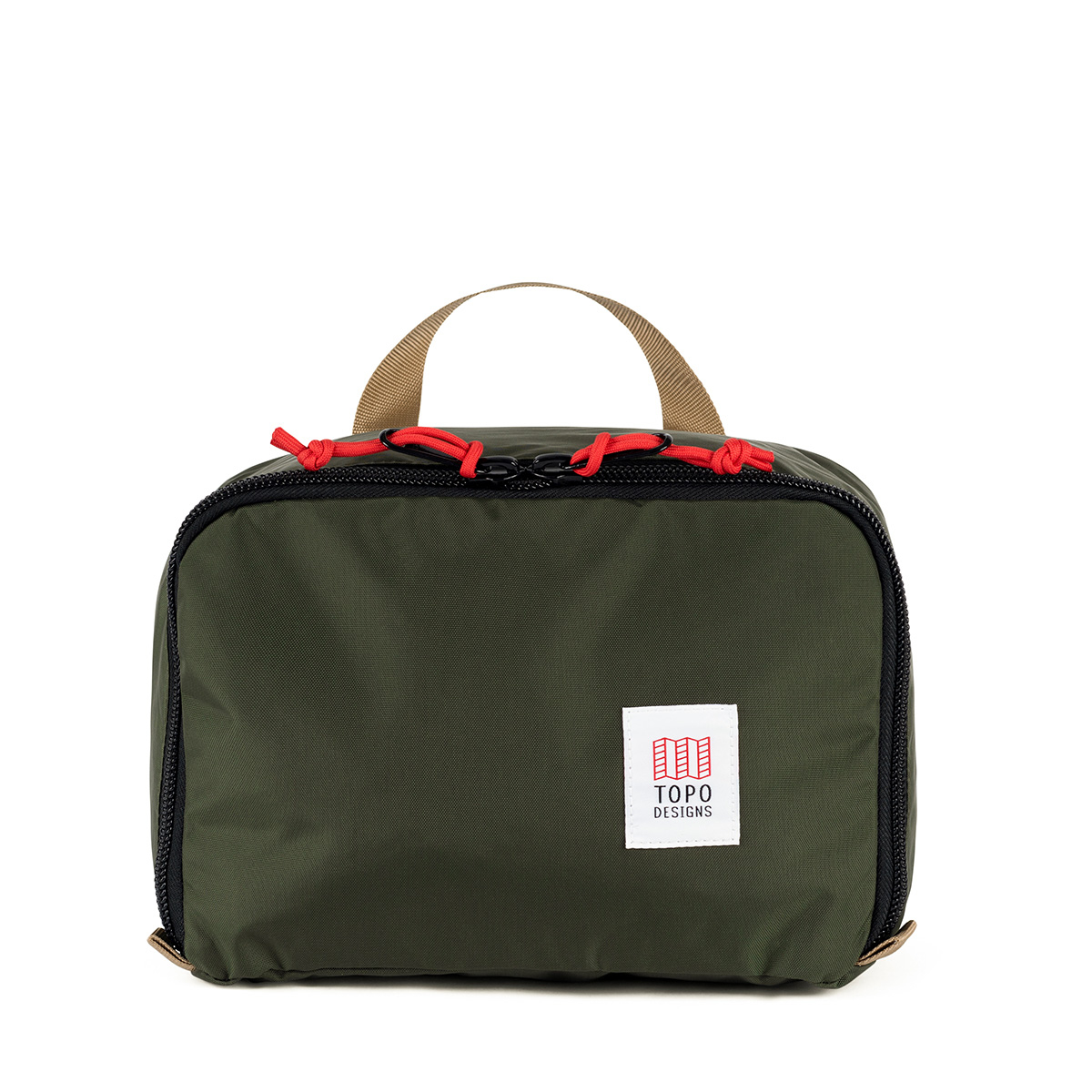 Topo Designs Pack Bag 10L Cube Olive, het optimaliseren van je bagage is nog nooit zo eenvoudig geweest