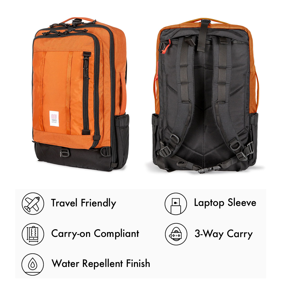 Topo Designs Global Travel Bag 30L Clay, the-most-versatile-travel-bag