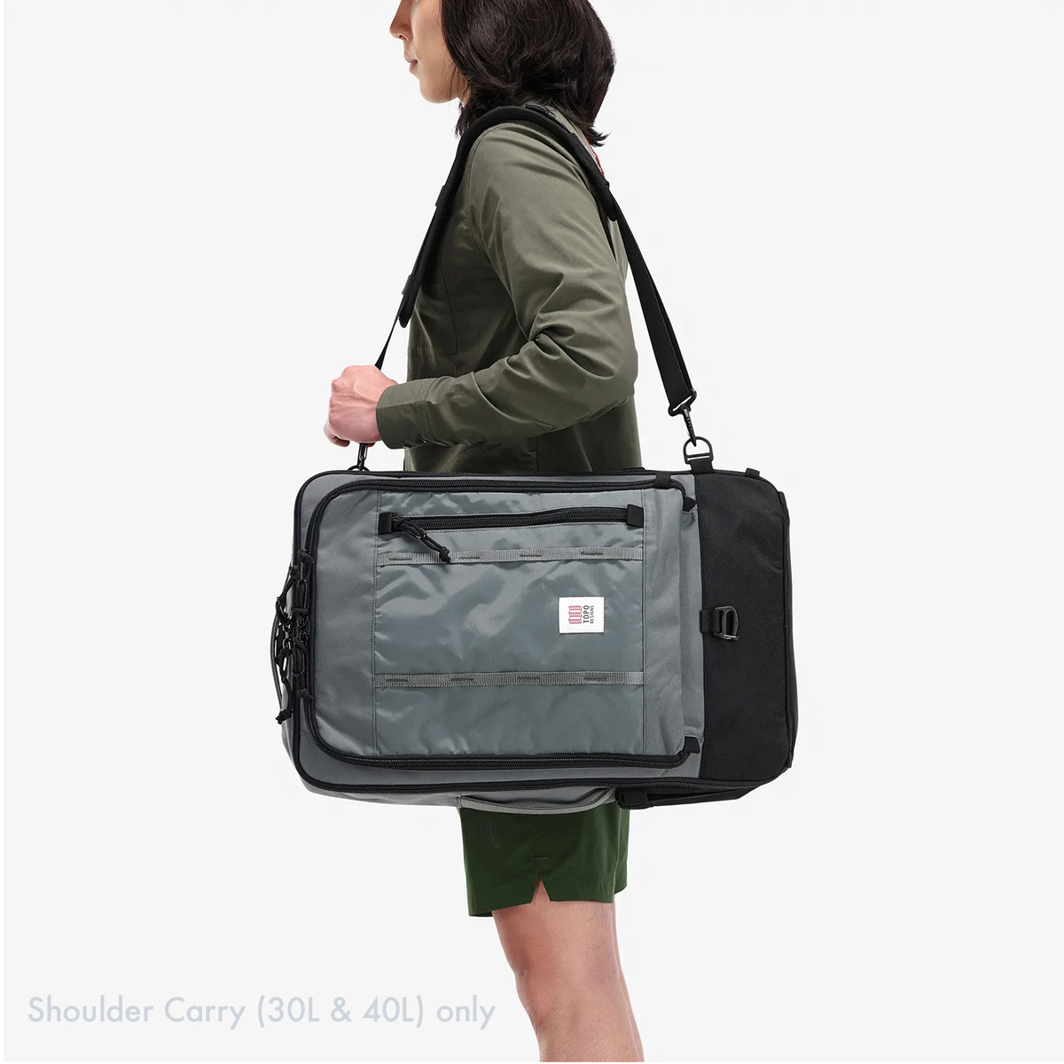 Topo Designs Global Travel Bag Shoulder Carry