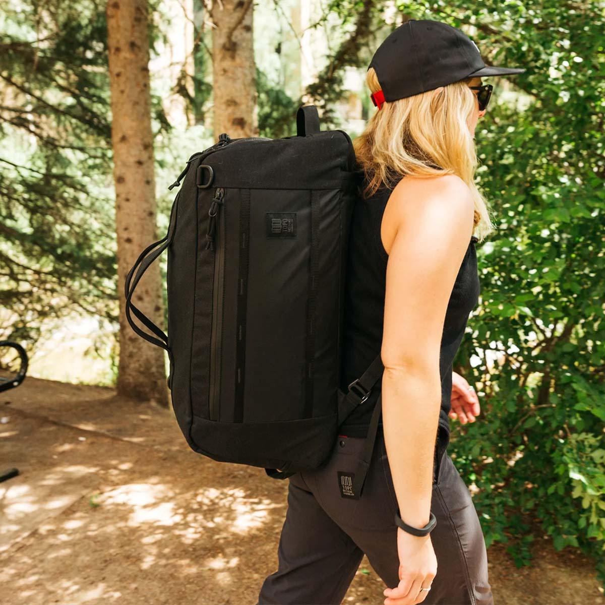 Topo Designs Mountain Duffel 40 Liters, is perfect for weekend trips