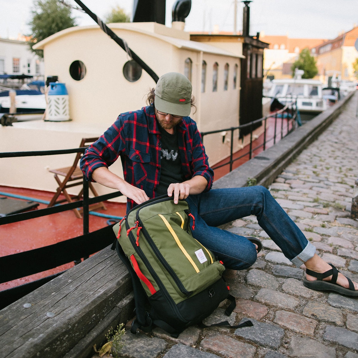 Topo Designs Travel Bag Olive, the most versatile travel bag