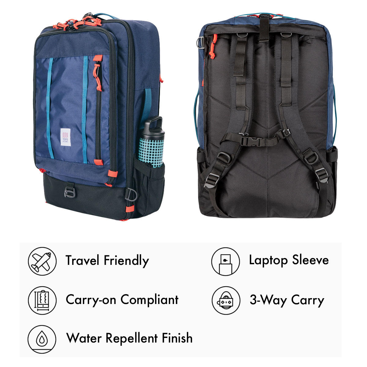 Topo Designs Global Travel Bag 40L Navy the-most-versatile-travel-bag