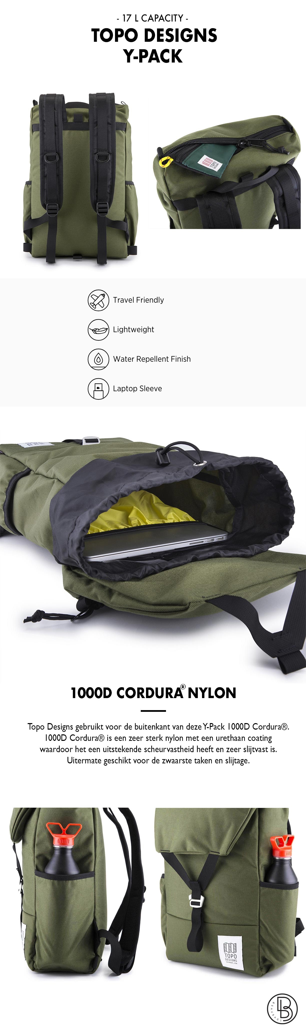 Topo Designs Y-Pack productinformatie
