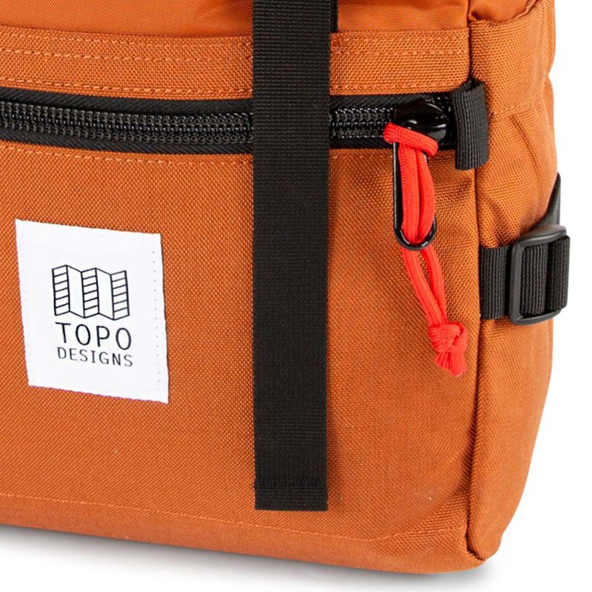 Topo Designs Rover Pack Classic Clay, sterke, moderne en tijdloze rugzak