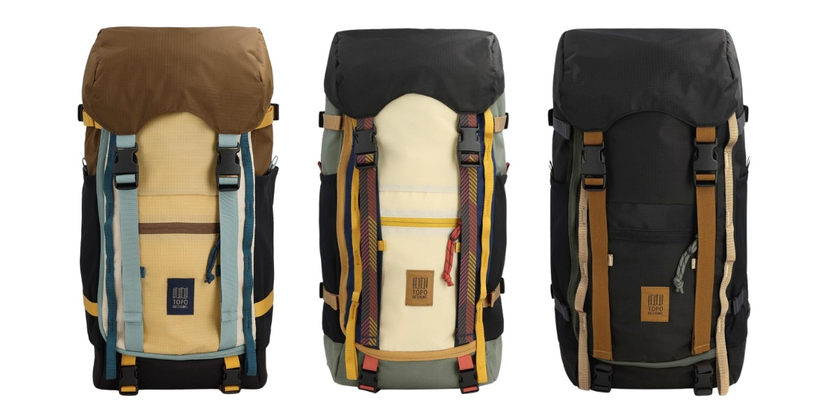 Topo Designs Rover Trail Pack 22L Black/Neutral