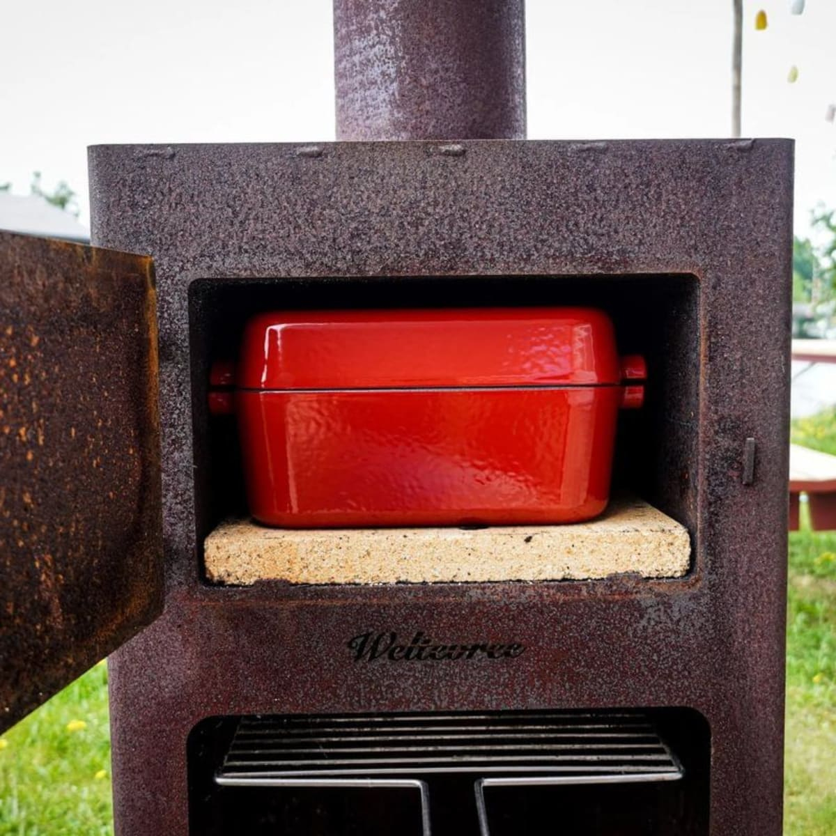 Weltevree Oven Dish, past perfect in de Weltevree Outdooroven voor al je buitenkookbehoeften